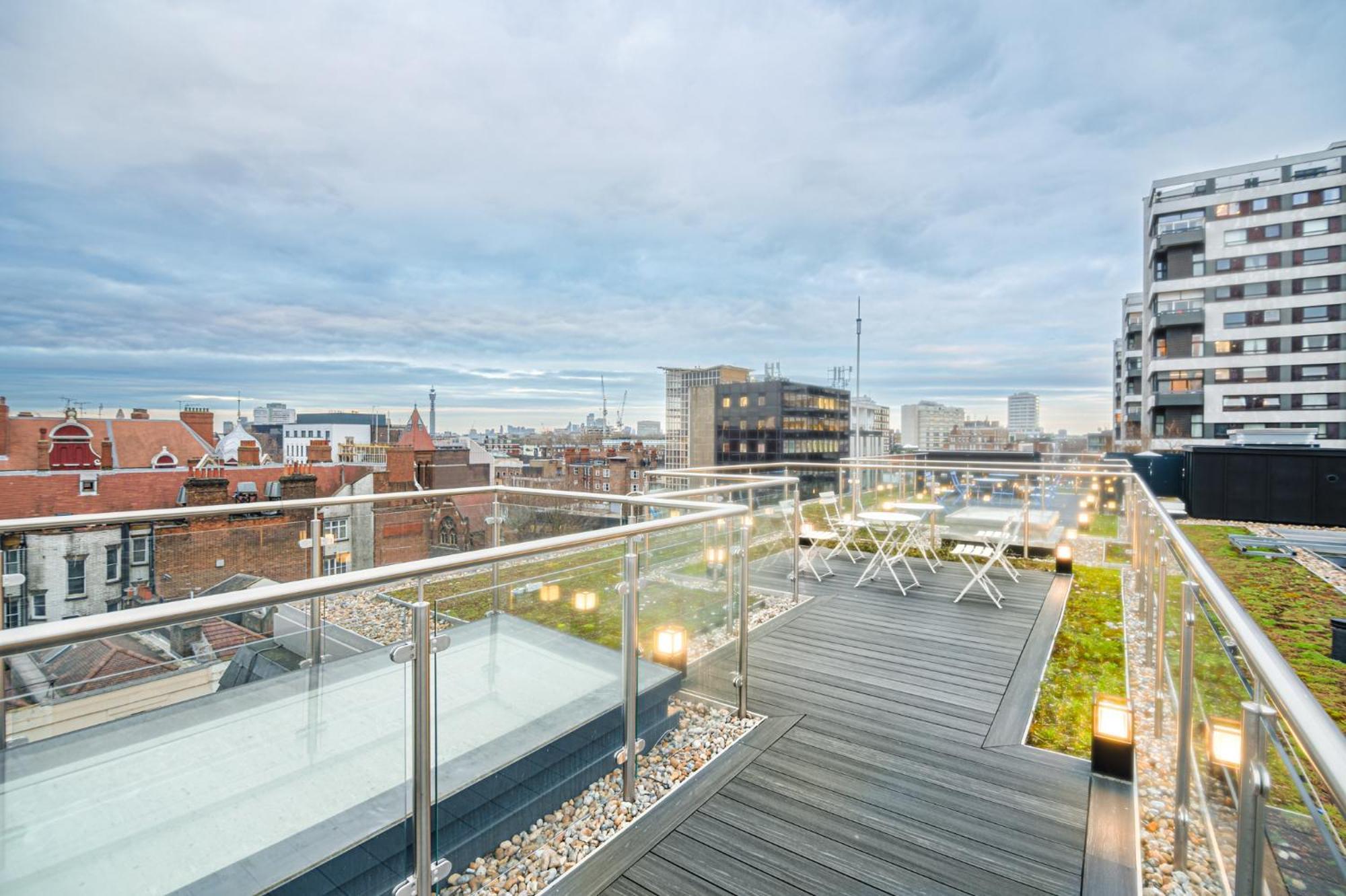 Elegant 3-Bedroom Penthouse In Marble Arch 70 London Ngoại thất bức ảnh